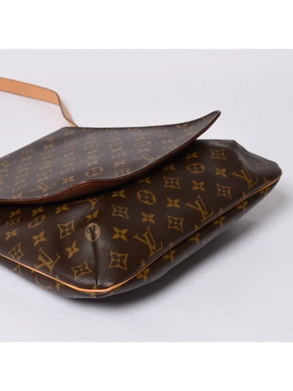 Louis Vuitton Monogram Musette Salsa Shoulder Bag Brown Vachetta Leather